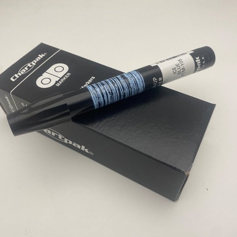 ROTULADOR MARKER AZUL HIELO